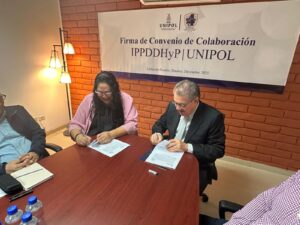 Unipol estrecha lazos con el Instituto para la Protección de Personas Defensoras de Derechos Humanos y Periodistas