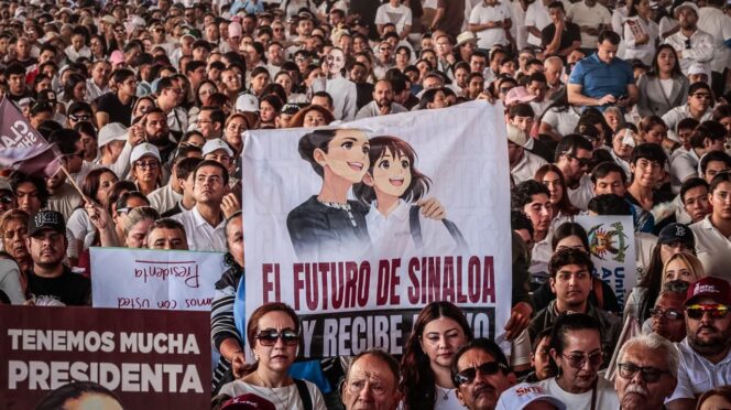 Sinaloa muestra su respaldo a la Presidenta Claudia Sheinbaum